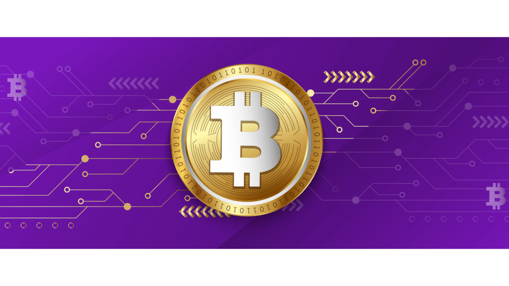 crypto market bitcoin illustration image