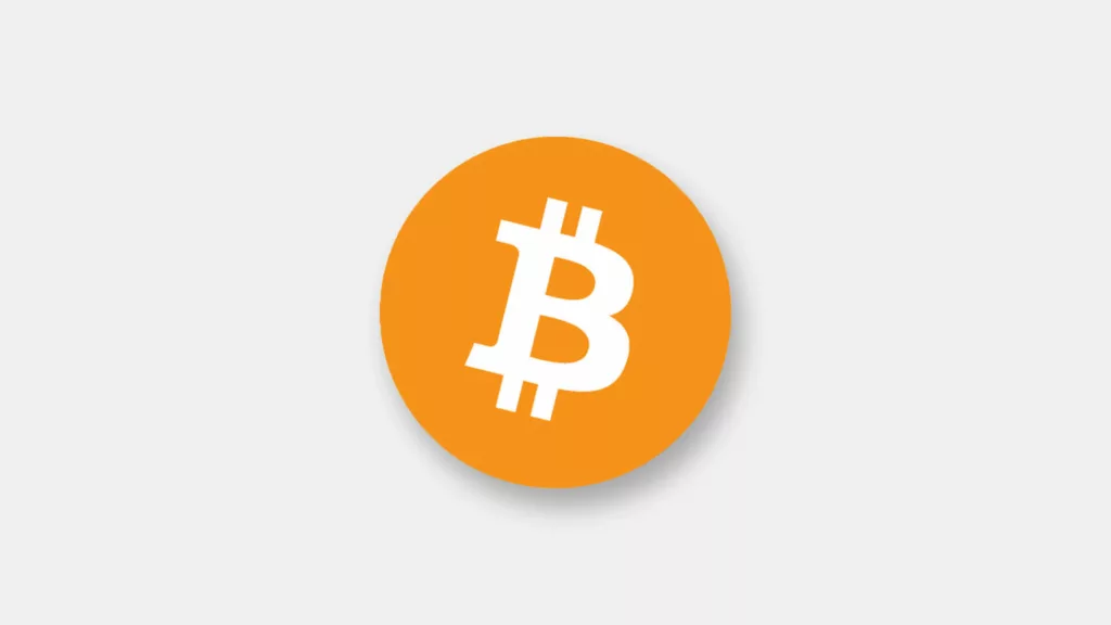Bitcoin cryptocurrency Logo Illustration